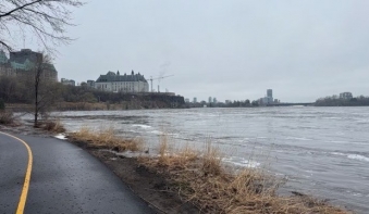 本周末渥太华河沿岸Britannia和Cumberland地区的水位将显著上涨